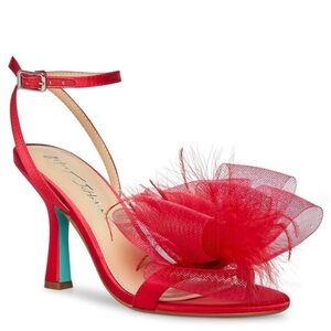 BETSEY JOHNSON Red Heel - Size 8